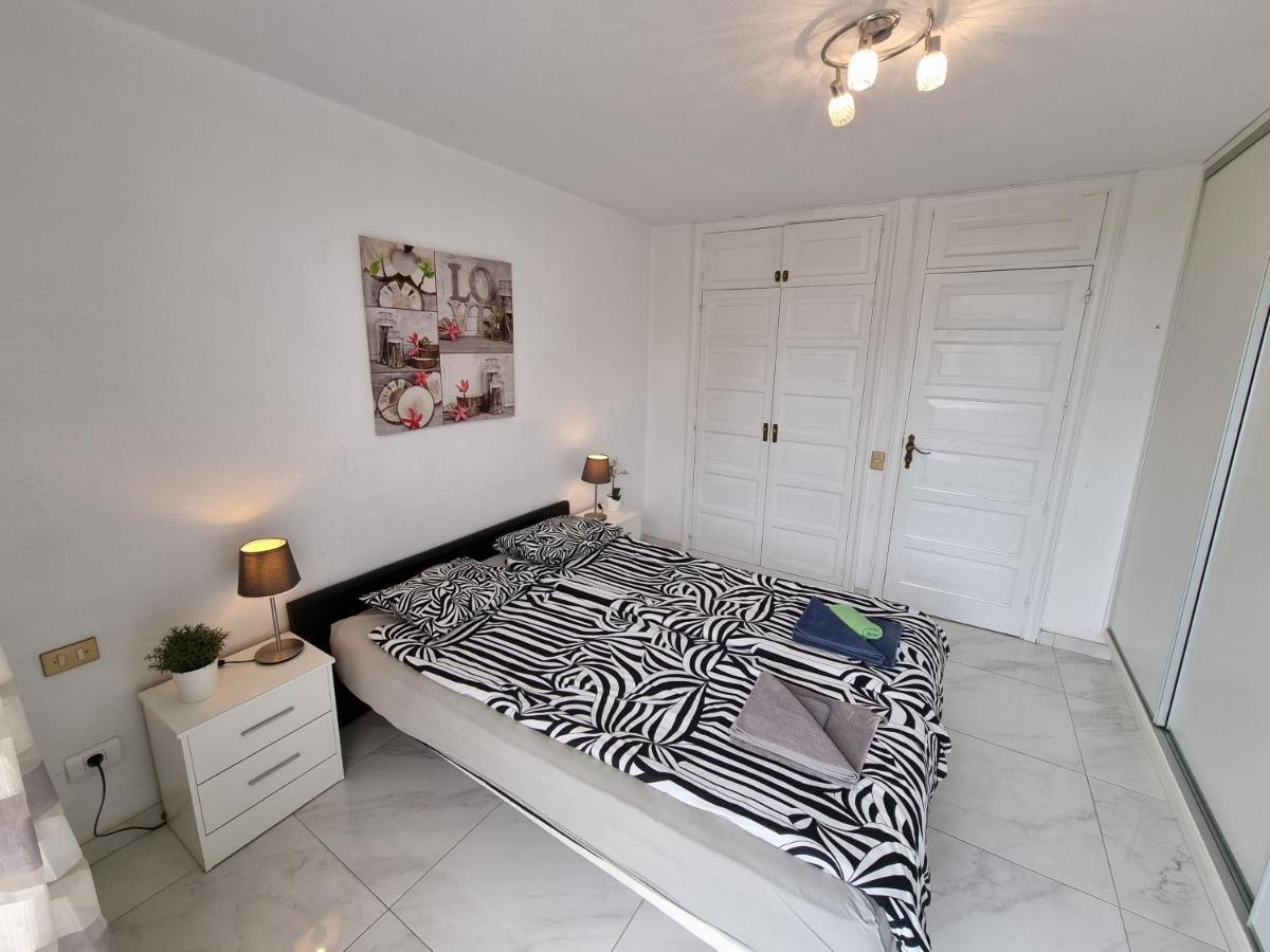 Duplex Apartment Vistamar, Sea-View, Heated Pool In Parque Santiago 2, Wifi Плая де лас Америкас Екстериор снимка