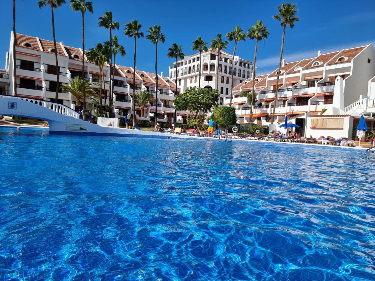Duplex Apartment Vistamar, Sea-View, Heated Pool In Parque Santiago 2, Wifi Плая де лас Америкас Екстериор снимка