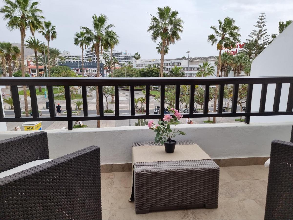 Duplex Apartment Vistamar, Sea-View, Heated Pool In Parque Santiago 2, Wifi Плая де лас Америкас Екстериор снимка