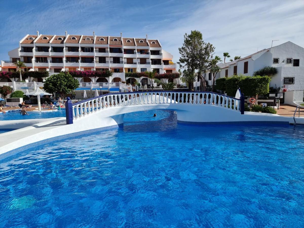 Duplex Apartment Vistamar, Sea-View, Heated Pool In Parque Santiago 2, Wifi Плая де лас Америкас Екстериор снимка