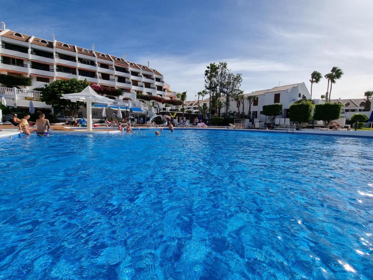 Duplex Apartment Vistamar, Sea-View, Heated Pool In Parque Santiago 2, Wifi Плая де лас Америкас Екстериор снимка